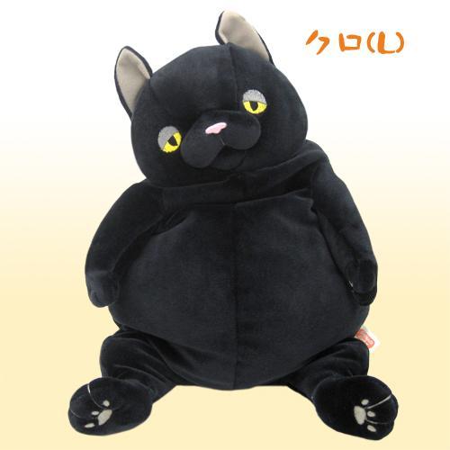 Popular cat plushies Morisaka Global black cat plush l 2