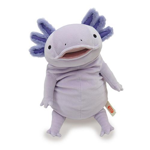Purple lavender Axolotl plush toy