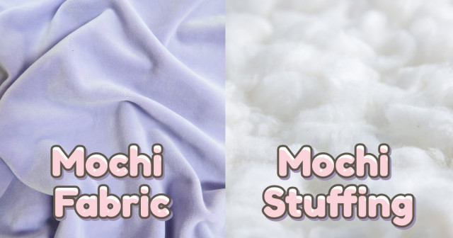 Axolotl plush toy fabric
